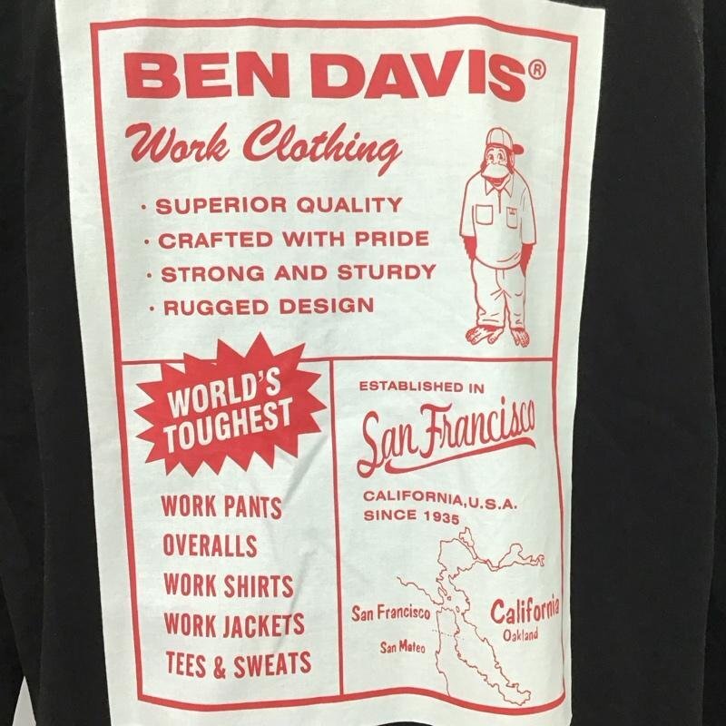 BEN DAVIS M ベンデイビス シャツ、ブラウス 長袖 長袖シャツ カラーシャツ ポケットシャツ 長袖カットソー Shirt Blouse 10110729_画像3
