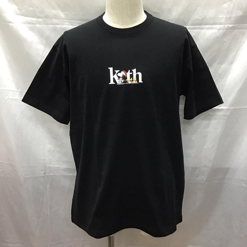 KITH S キス Tシャツ 半袖 半袖カットソー プリントTシャツ クルーネックカットソー ピーナッツ スヌーピー T Shirt 10111012_画像1