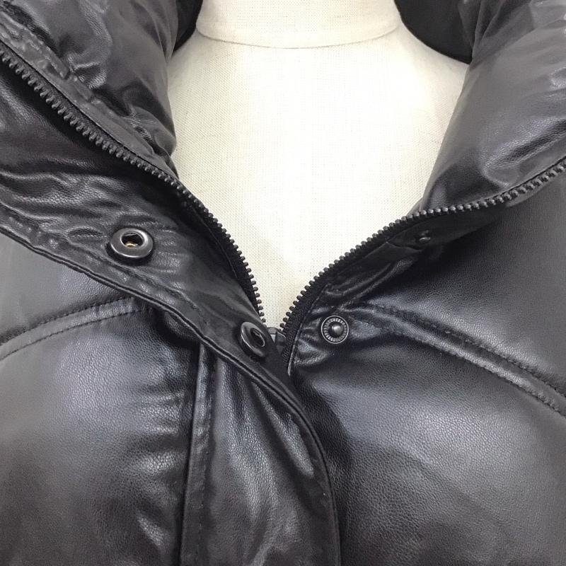 ZARA L ザラ ジャケット、上着 ジャケット、ブレザー 2969 280 800 フェイクレザー 中綿 Jacket 黒 / ブラック / 10111064_画像3