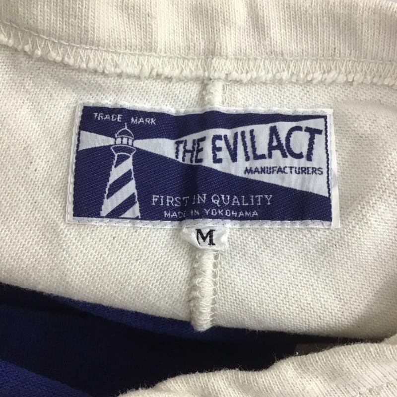 EVILACT M イーブルアクト Tシャツ 長袖 クルーネック ナンバリングプリント T Shirt 10111200_画像8