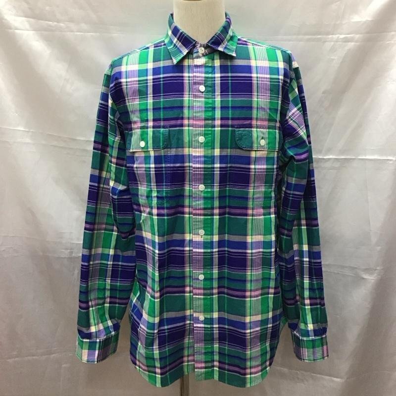 POLO RALPH LAUREN L ポロラルフローレン シャツ、ブラウス 長袖 Shirt Blouse マルチカラー / マルチカラー / 10111254_画像1