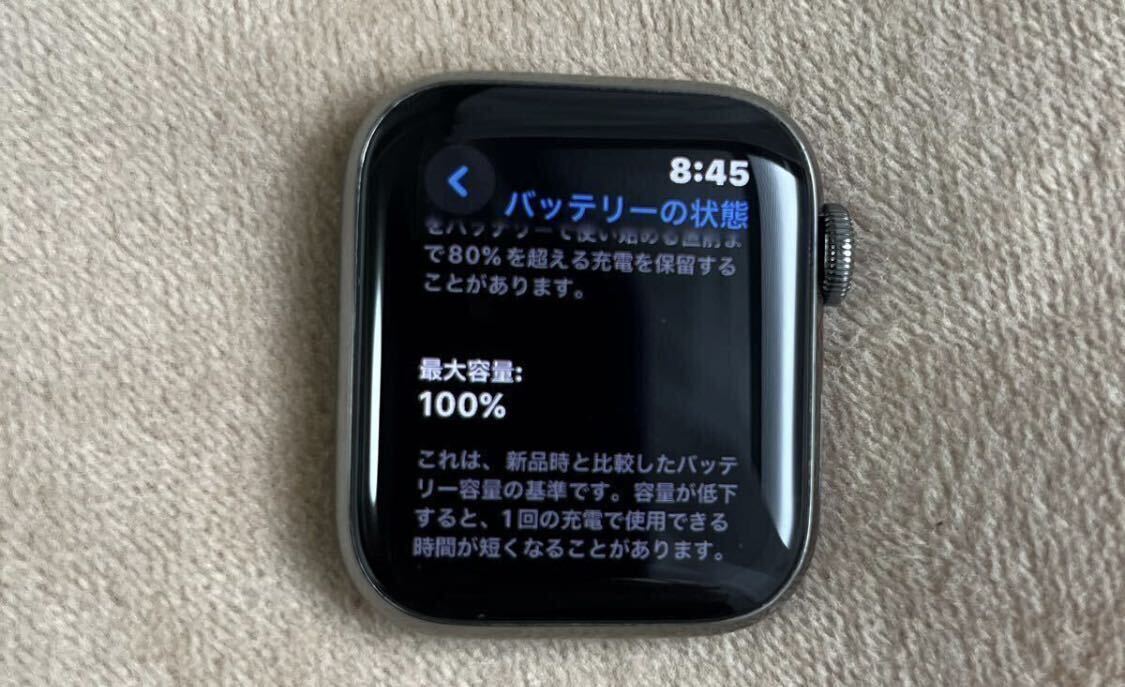 Apple Watch Series 6 40mm GPS cell la- graphite нержавеющая сталь с дефектом 