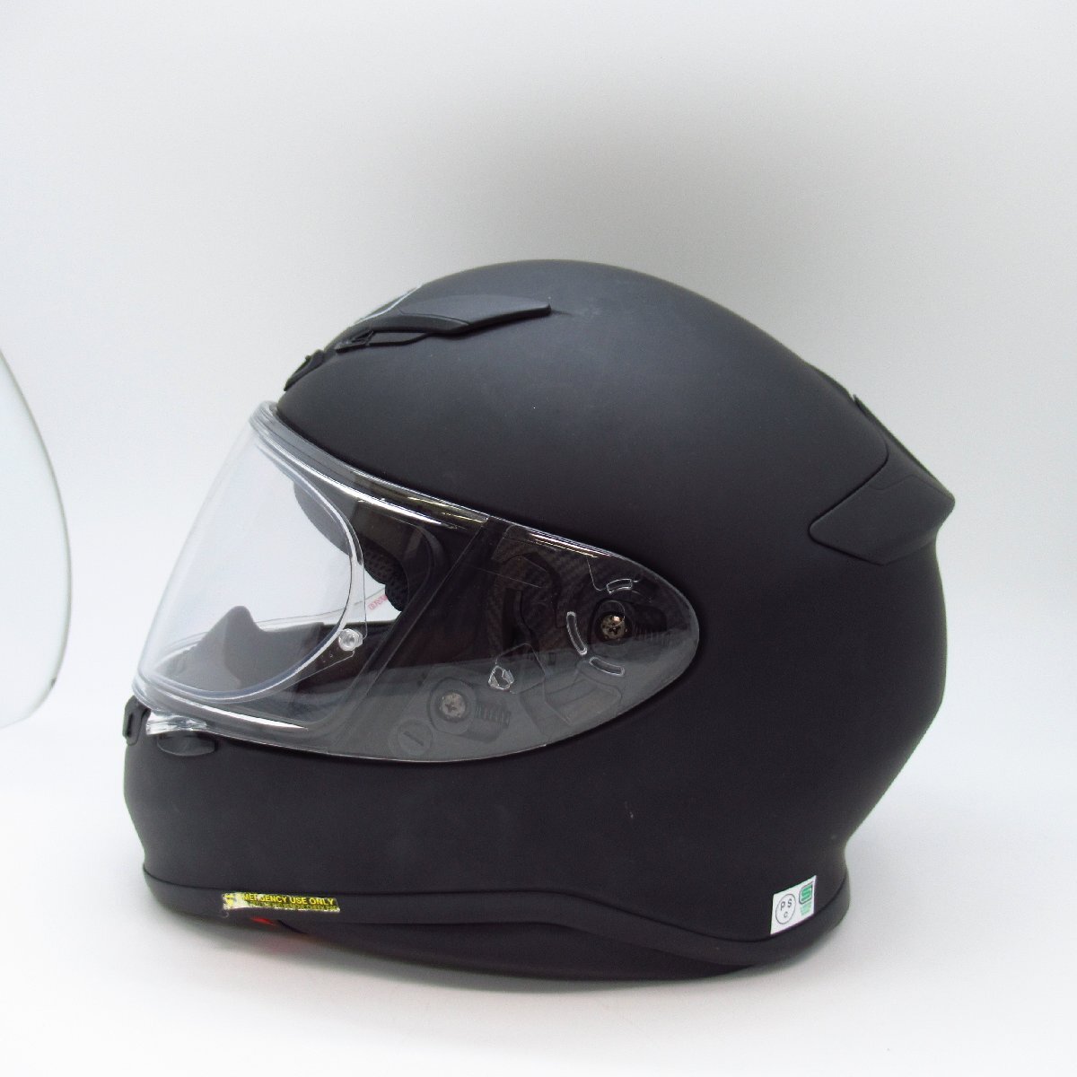 SHOEI helmet Z-7 234 M size 57. Shoei black pouch attaching owner manual equipped 