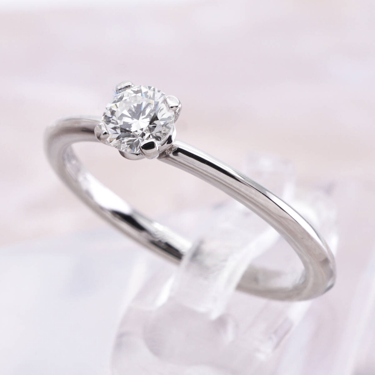 31745★Tiffany&Co.★ トゥルー ダイヤモンド 婚約指輪 0.203ct_画像2