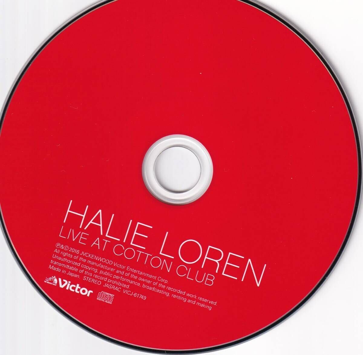 ヘイリー・ロレン　　　　　　　　　　　　　　　ライヴ・アット・コットンクラブ Halie Loren LIVE AT COTTON CLUB_画像4