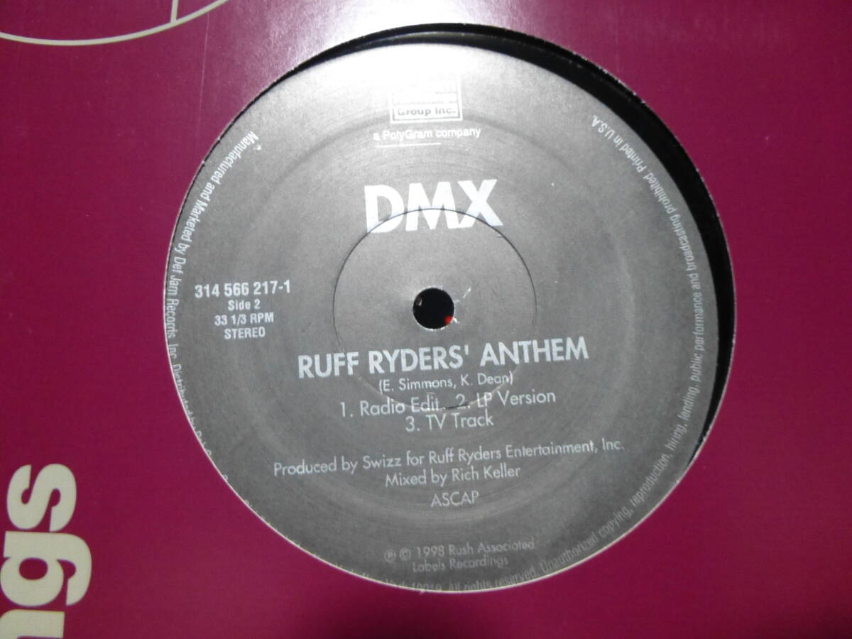 【us original】dmx/how's it goin down/ruff ryders anthem/_画像1