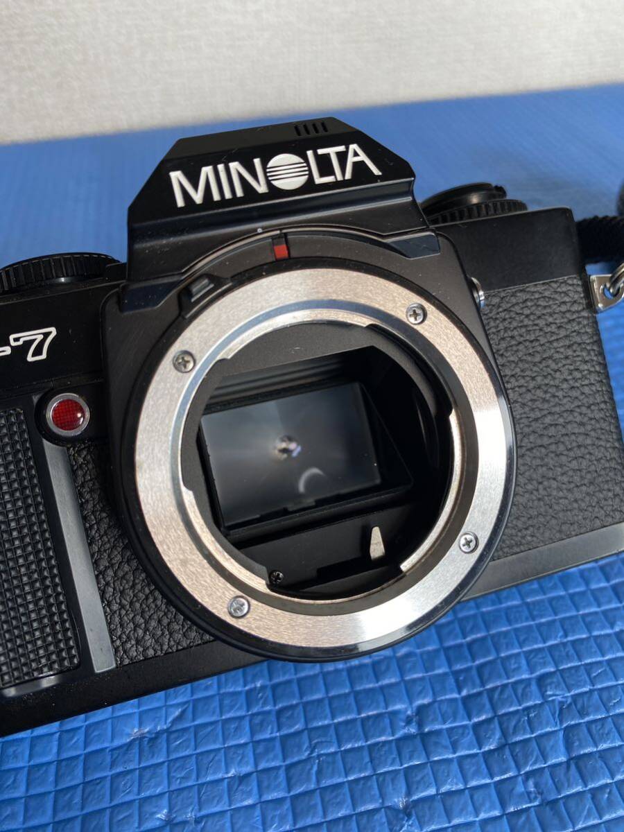 MINOLTA X-7 MD ROKKOR 50mm 1:1.7 φ49mm レンズ　MINOLTA AUTO WINDER G オートワインダー_画像5