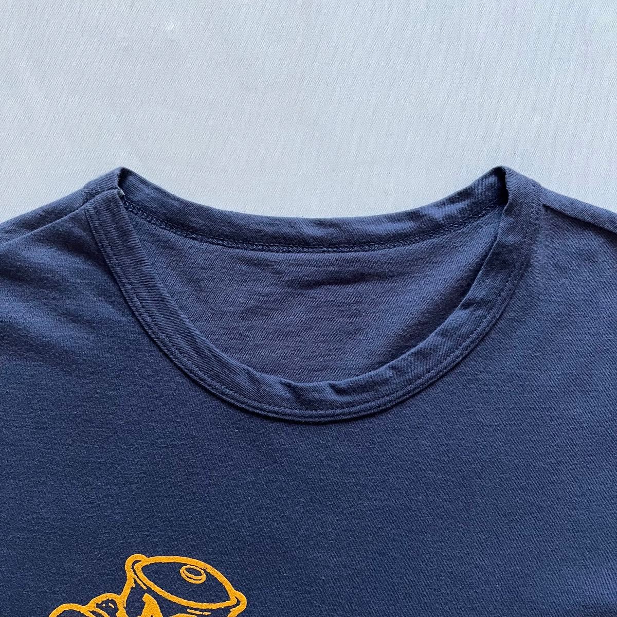【70-80s MICHIGAN】Tシャツ　フロッキー　カレッジ　vintage