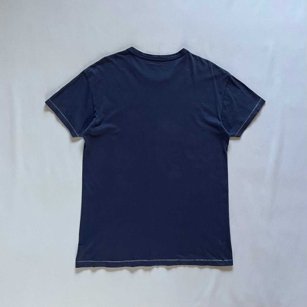 【70-80s MICHIGAN】Tシャツ　フロッキー　カレッジ　vintage