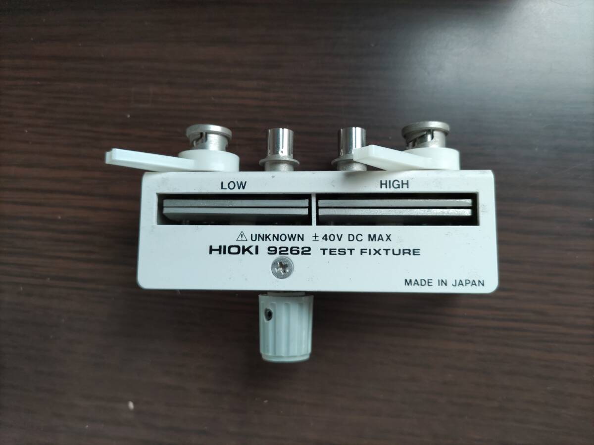 HIOKI day .3511-50 LCR Hi TESTER high tester 9262 TEST FIXTURE attaching 