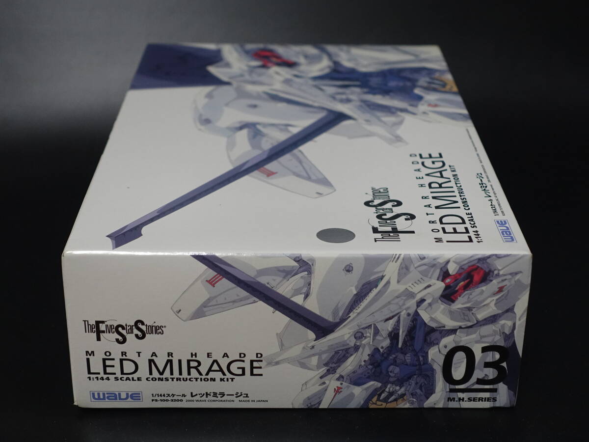 WAVE wave The Five Star Stories 1/144 red Mirage not yet constructed inspection ) Heavy Metal L-Gaim 