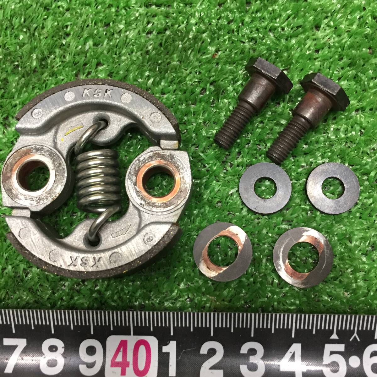 ぐく丸吉⟡.* BIGM 遠心クラッチ KC26NX KSK クラッチシュー 刈払機 マルヤマ