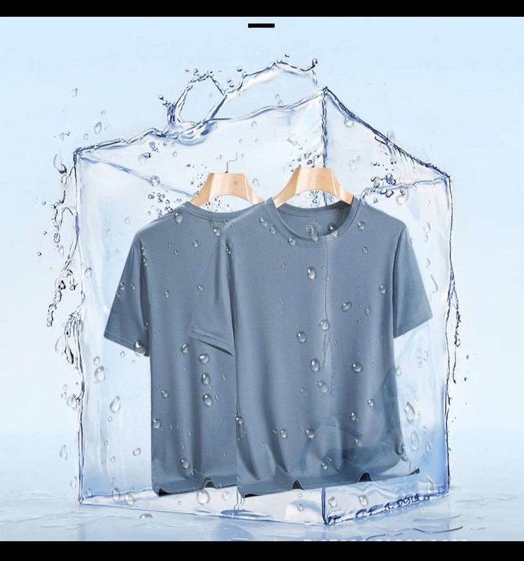 SPORT 冷感インナー 接触冷感 メンズ クール Tシャツ 半袖 ひんやり感 ストレッチ  吸汗速乾  通気性 軽量 グレー色