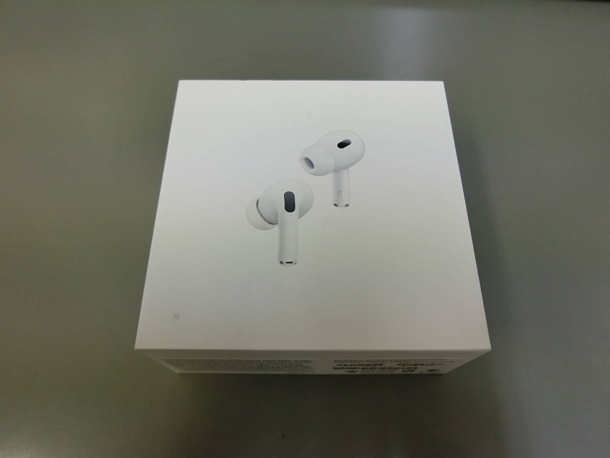 (1348) 未使用・未開封 Apple AirPods Pro 第2世代 MTJV3J/A Bluetooth ワイヤレスイヤホン エアーポッズ プロの画像1