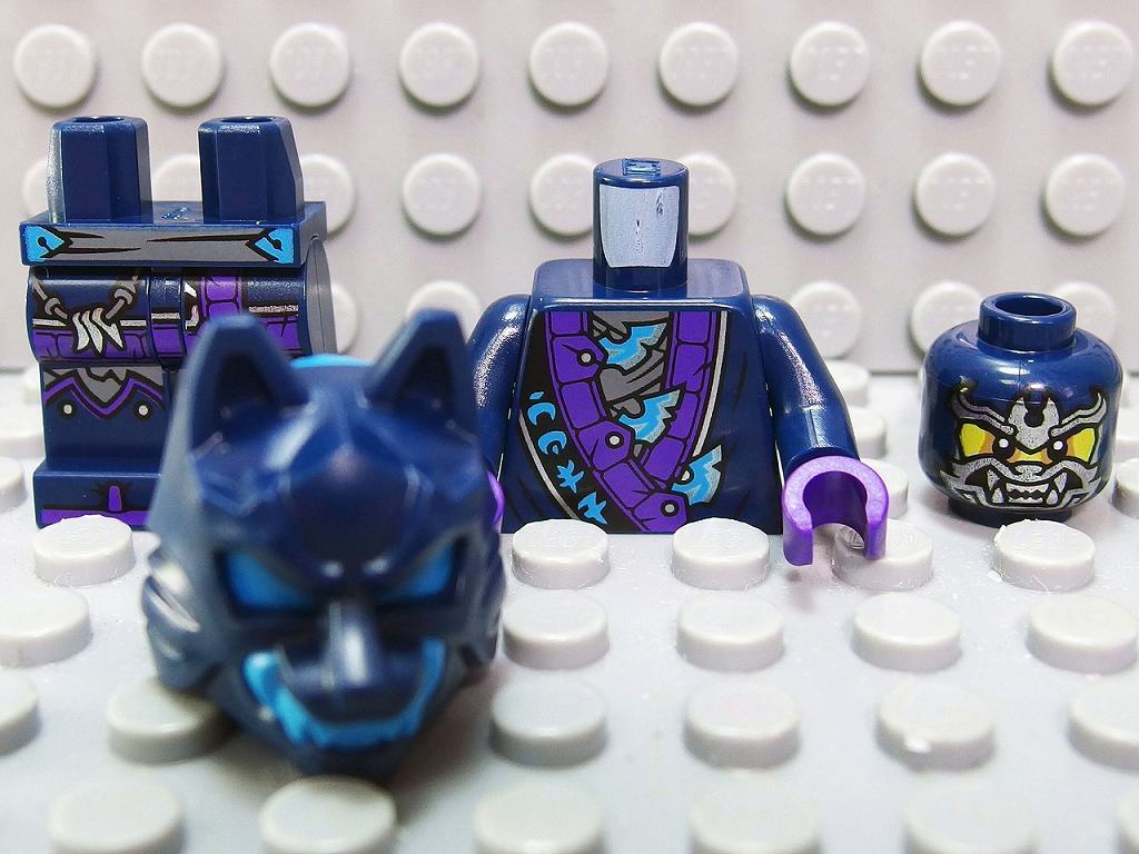 ★LEGO★ミニフィグ【ニンジャゴー】Wolf Mask Warrior_B(njo857)_画像6