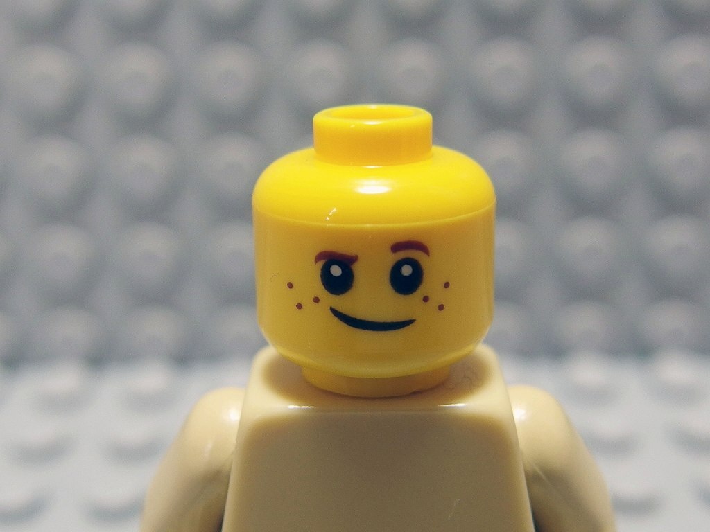 ★LEGO★ミニフィグヘッド★(3626cpb1508)_画像1