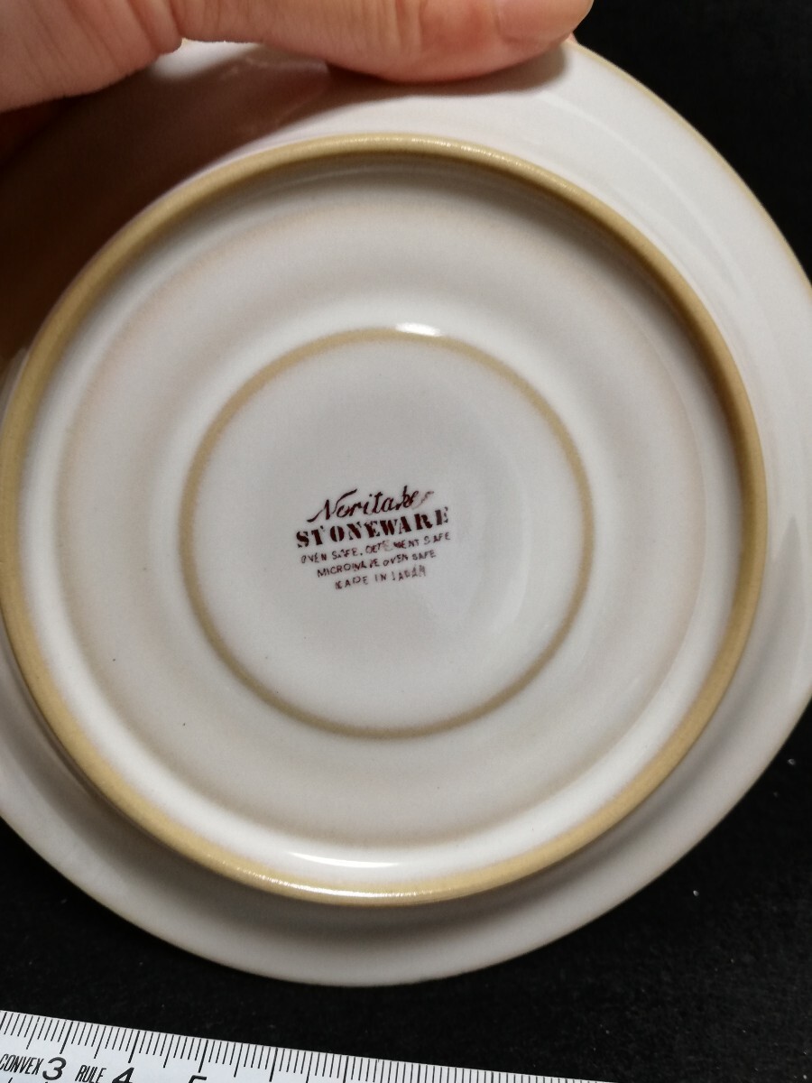 CS5135.【未使用】 Noritake ノリタケ ストーンウェア　カップ ソーサー ティーカップ コーヒーカップ 洋食器　1客/60_画像5