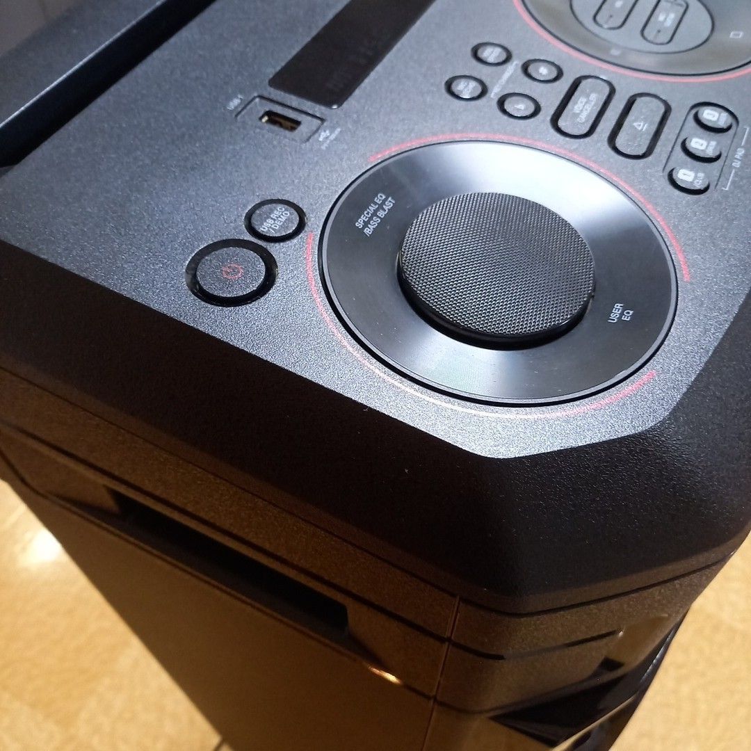 美品】2022年製 LG XBOOM ON9 DJスタイル スピーカー (リモコン 美品】2022年製 LG XBOOM ON9 DJスタイル スピーカー (リモコン