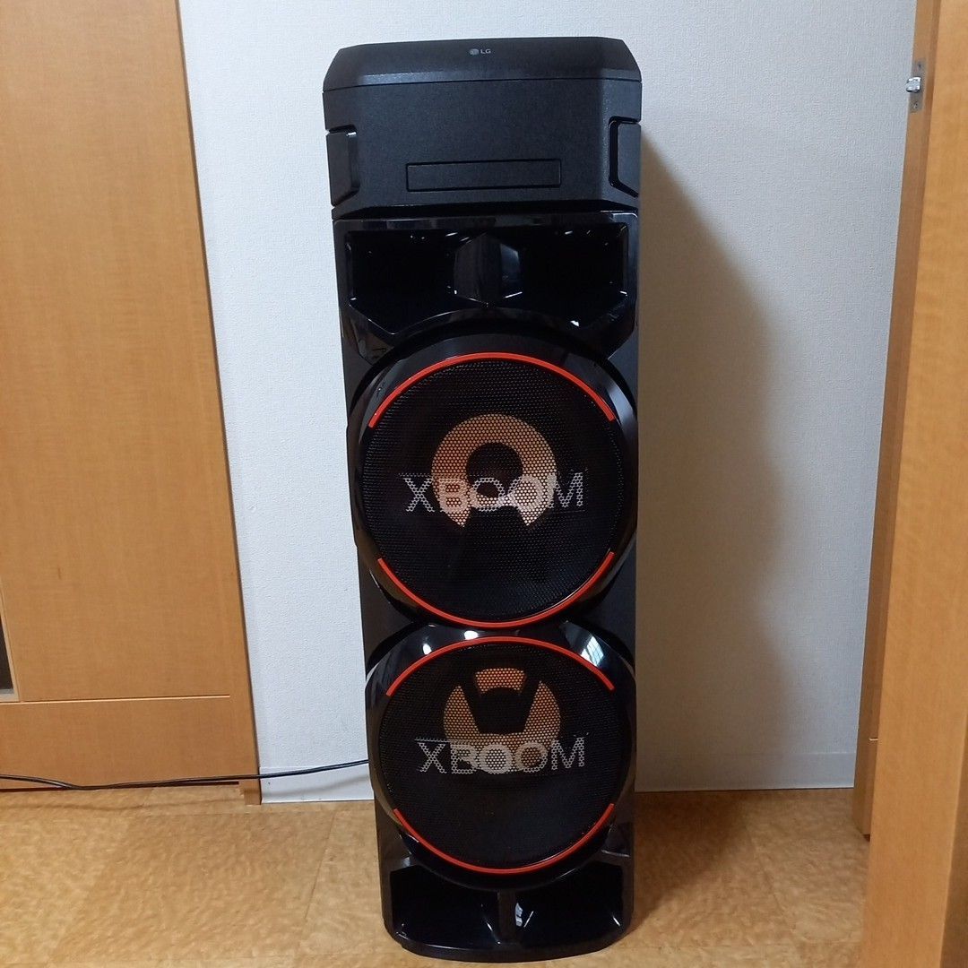 美品】2022年製 LG XBOOM ON9 DJスタイル スピーカー (リモコン 美品】2022年製 LG XBOOM ON9 DJスタイル スピーカー (リモコン