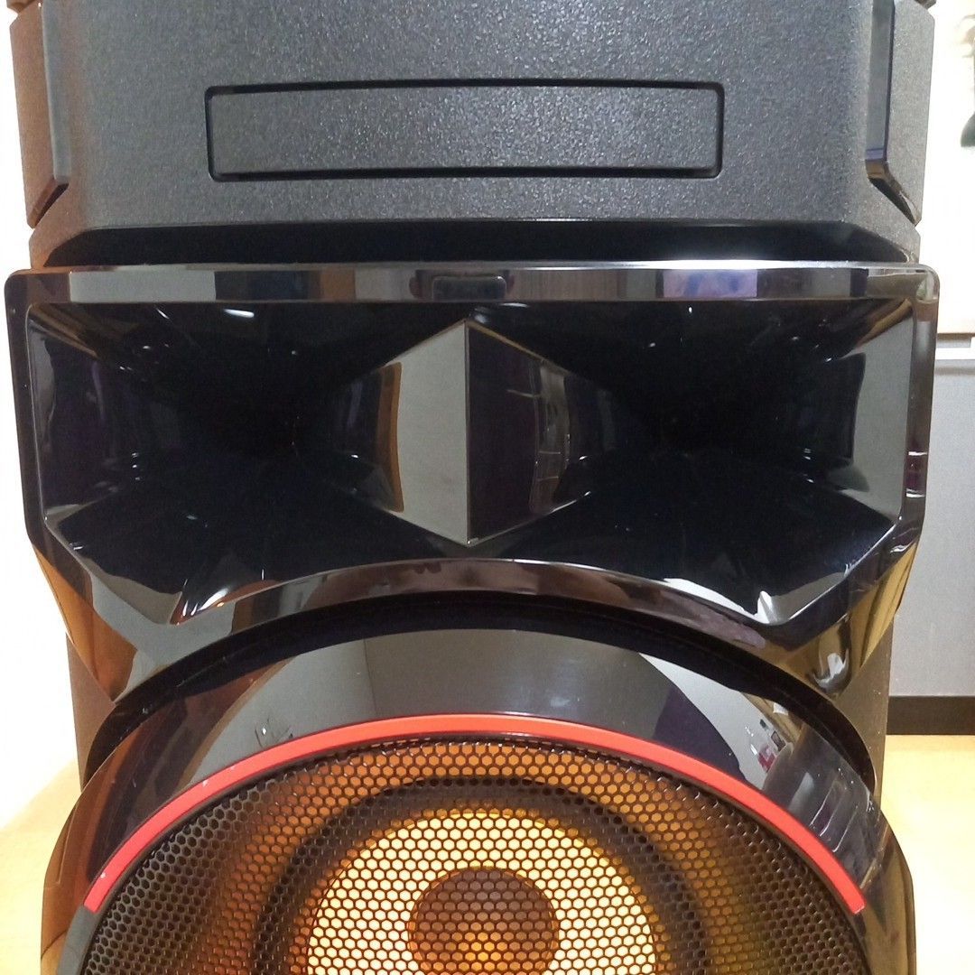 美品】2022年製 LG XBOOM ON9 DJスタイル スピーカー (リモコン 美品】2022年製 LG XBOOM ON9 DJスタイル スピーカー (リモコン