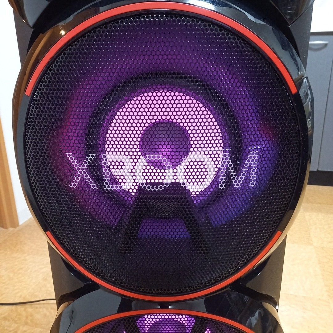 美品】2022年製 LG XBOOM ON9 DJスタイル スピーカー (リモコン 美品】2022年製 LG XBOOM ON9 DJスタイル スピーカー (リモコン
