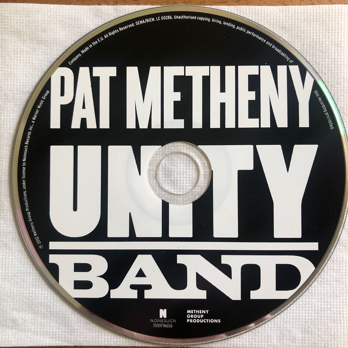 ★美品・紙ジャケ★パット・メセニー《UNITY BAND》◆輸入盤 送料185円_画像3