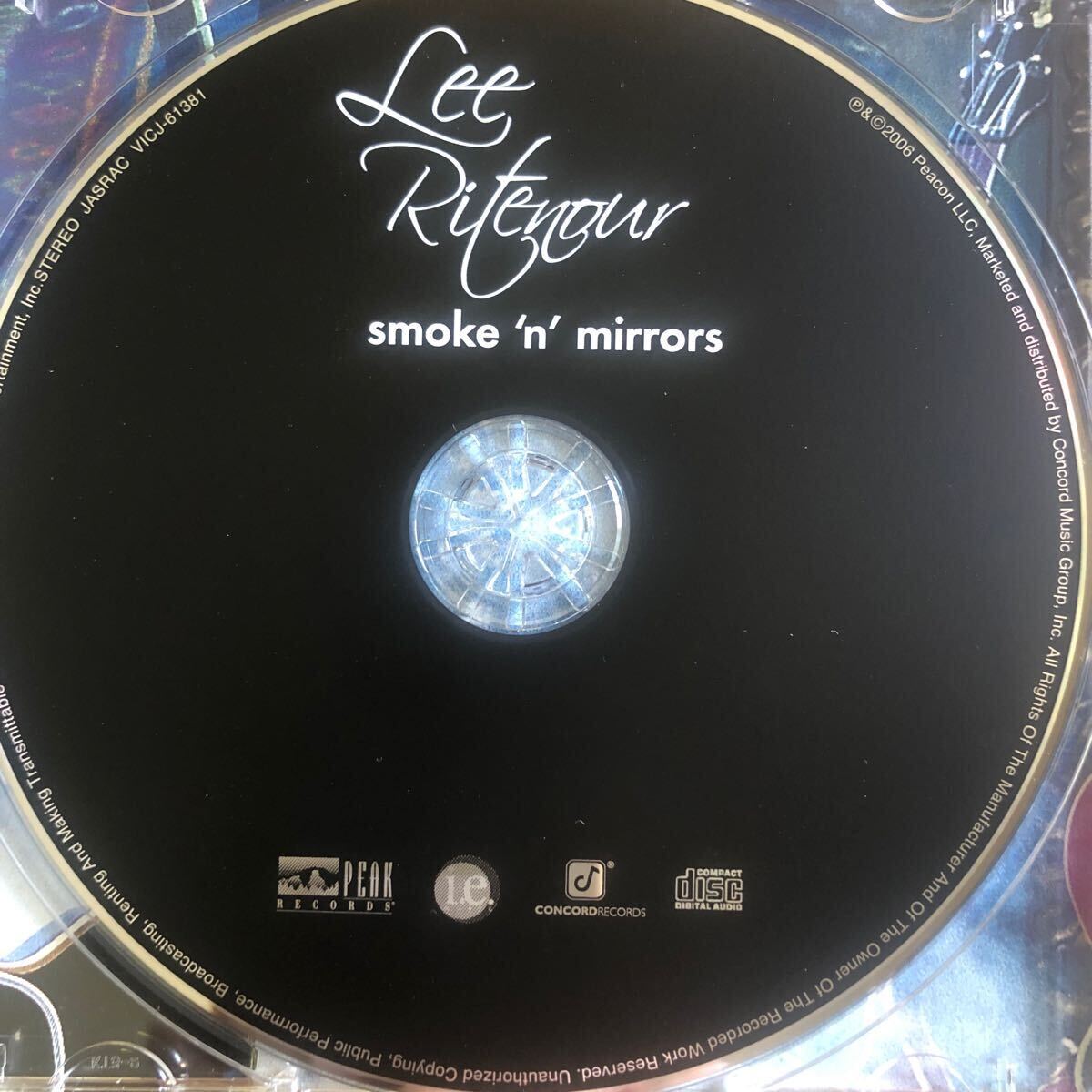 ★美品★リー・リトナー《Smoke 'n' Mirrors》◆国内盤 送料4点まで185円_画像4