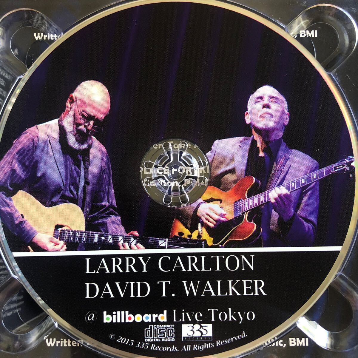 ★デジパック 美品★Larry Carlton David T. Walker《@ billboard Live Tokyo》◆輸入盤 _画像3