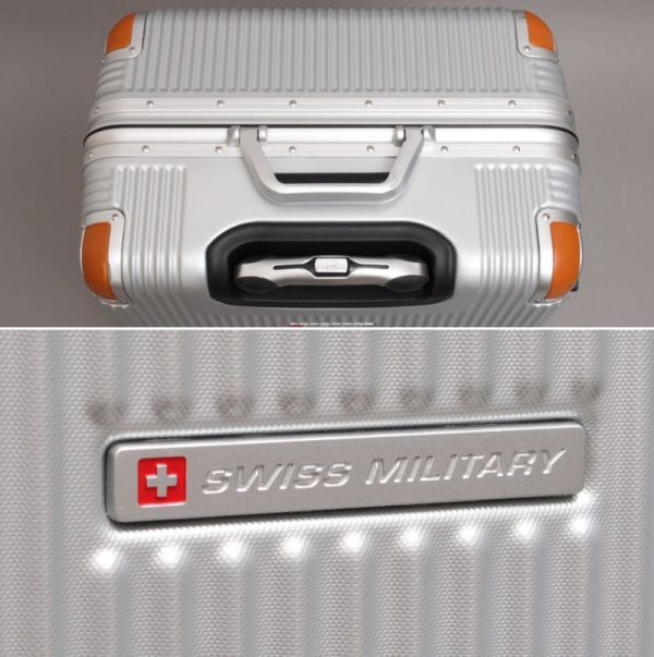  не использовался выставленный товар Swiss Military Carry кейс 24 дюймовый premium C модель 64L 66×44×28 номер таблеток SM-C624 TSA 4 колесо #1400115/k.h