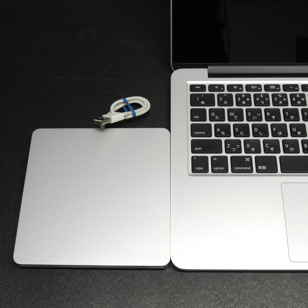 MacBook Pro (Retina 13-inch、Early 2015) A1502 Corei5 2.7GHz メモリ8GB SSD128GB / DVDドライブ付き A1379 管理:ミ-17の画像3