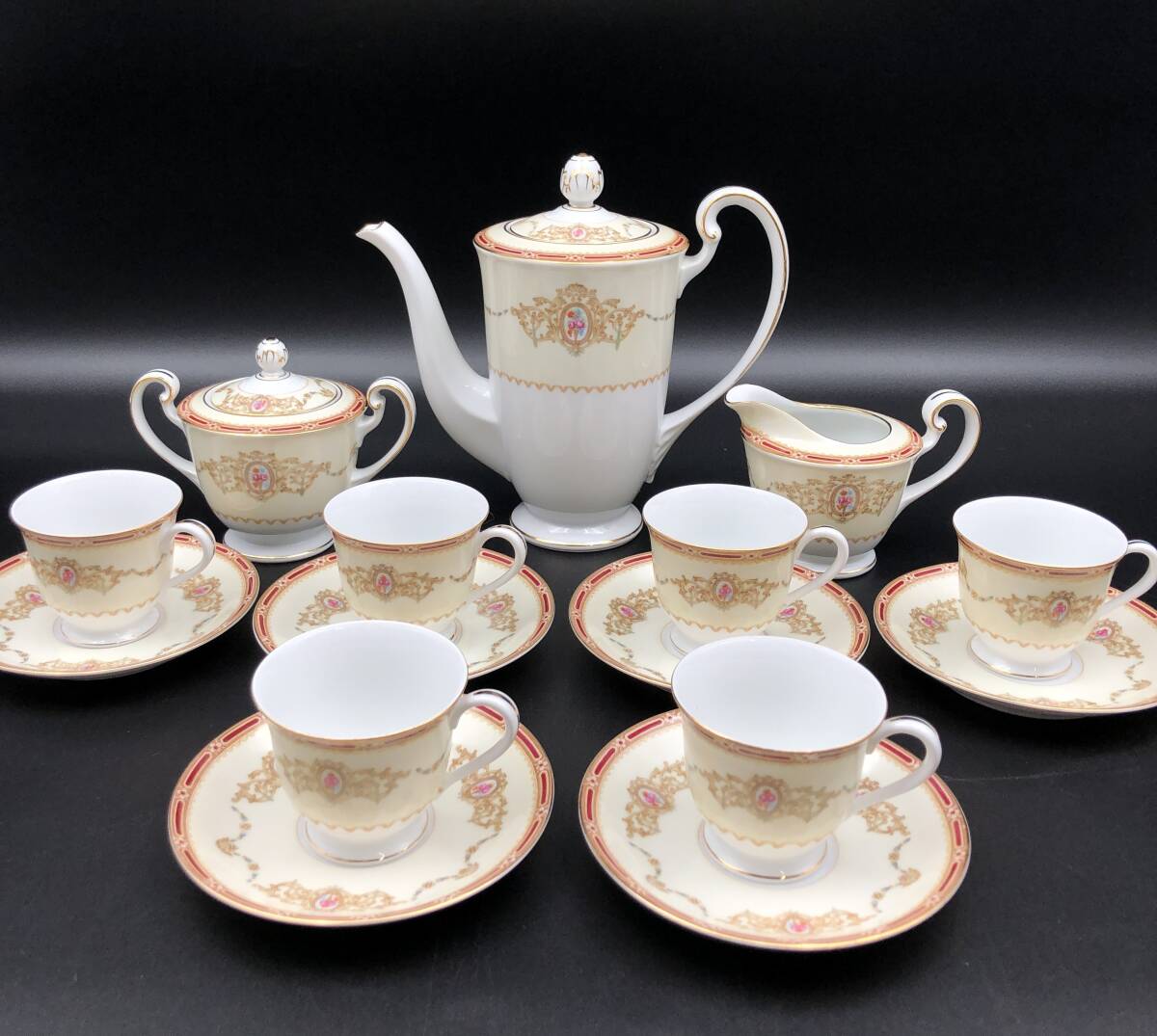 7703803-1 Noritake ノリタケ/ティーセット/カップ&ソーサー 6 7703803-1 Noritake ノリタケ/ティーセット/カップ&ソーサー 6