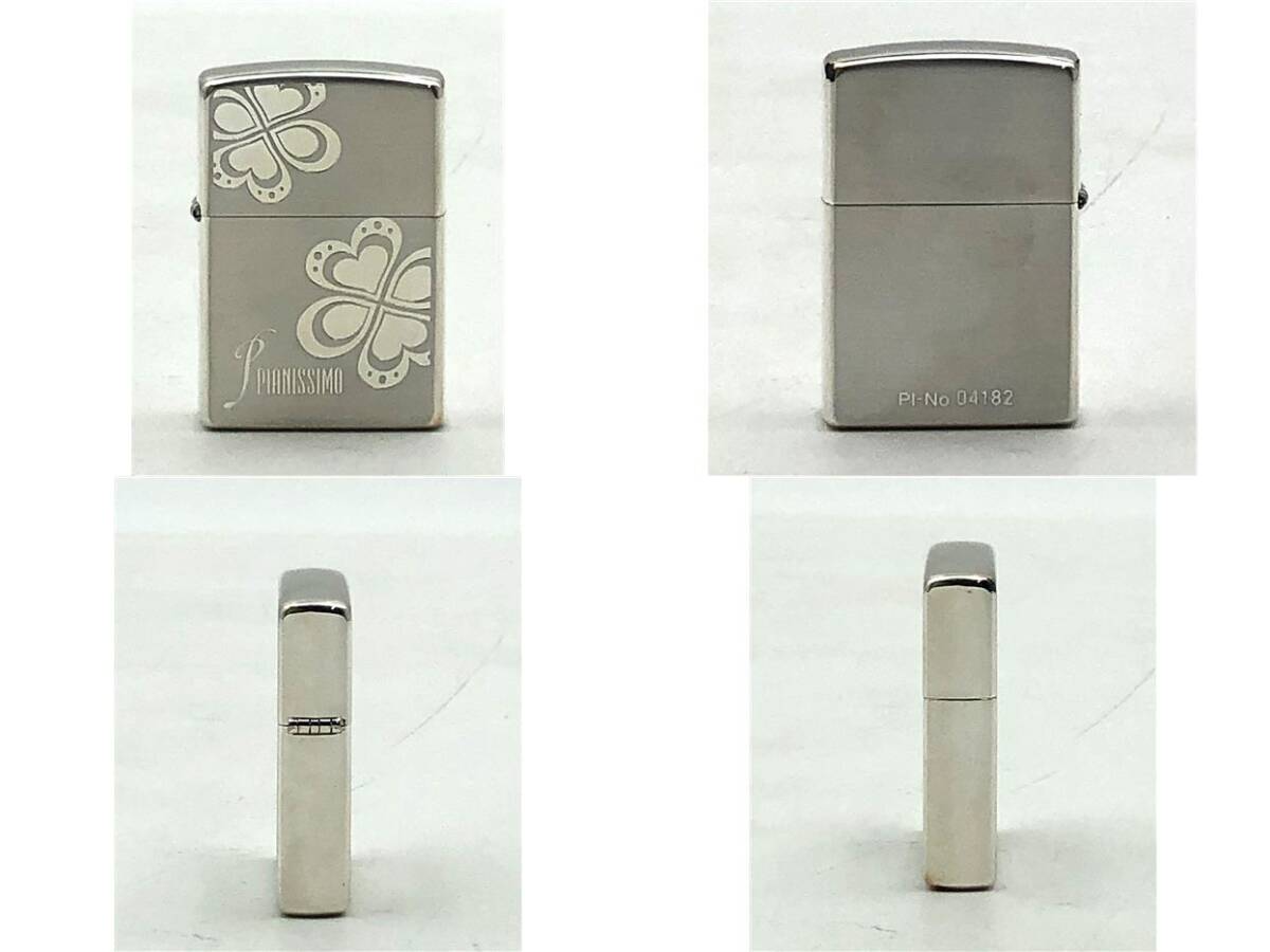 7703000-4【未使用品】Zippo/ジッポー/ジッポ/JT/木箱/オイルライター/NIPPON/PIANISSIMO/ピアニッシモ/極美品_画像4