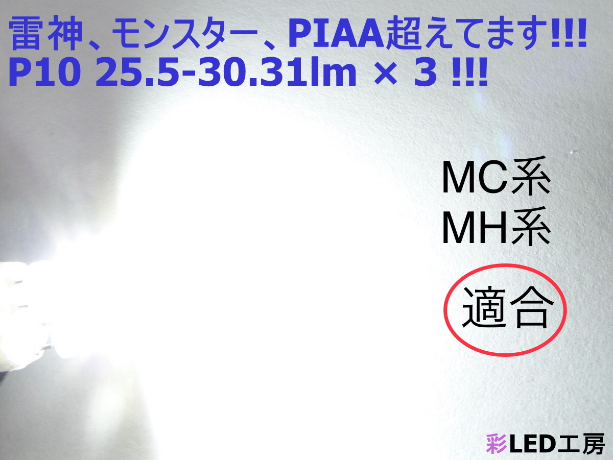 !!1年間保証!! スズキ ワゴンR スティングレー 専用 日亜 LED 3発 ナンバー灯 ライセンス T10 MC MH 系 パーツ アクセサリー_画像2