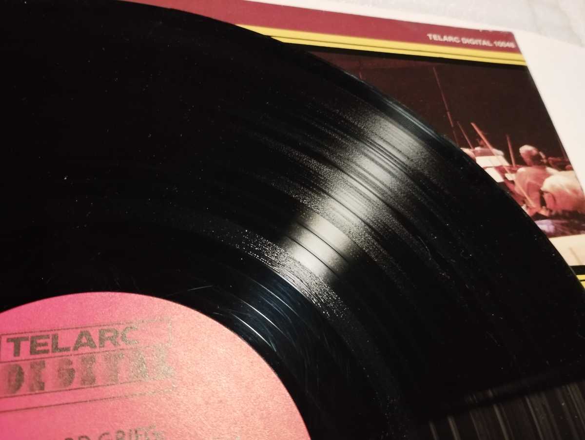 レナード・スラットキン ビゼー カルメン組曲 グリーグ ペールギュント組曲 独盤LP TELARC DIGITAL Germany 10048 深溝 デジタル DG_画像6