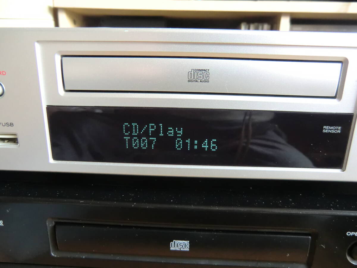 TEAC iPod対応 CDプレーヤー CD-P650R 2019年製 リモコン付_画像3