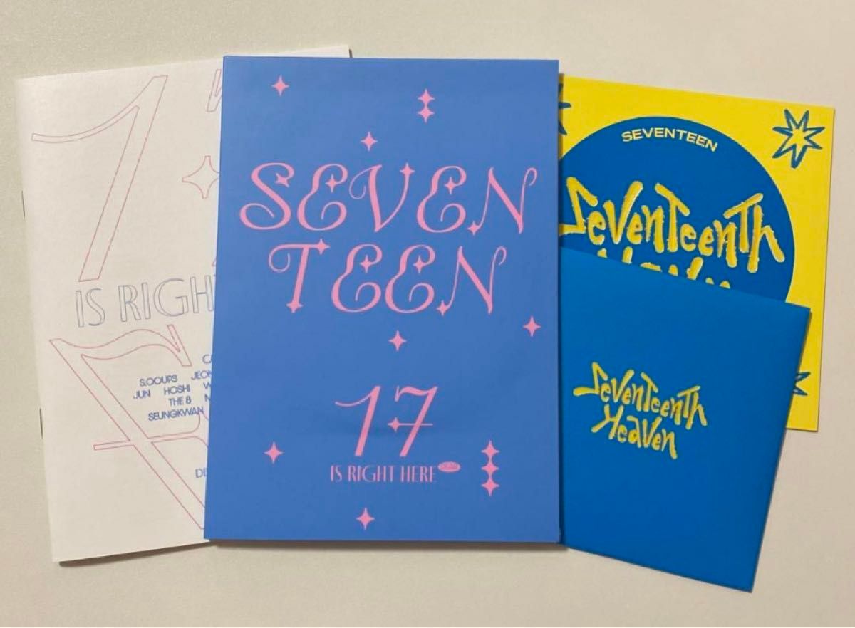 SEVENTEEN CD ／17 IS RIGHT HERE・HEAVEN