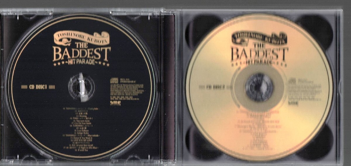 ■久保田利伸■ベスト■「THE BADDEST ～HIT PARADE」■初回限定盤(2CD＋DVD)■リマスター!!■品番:SECL-1026/8■2011/11/23発売■美品■_画像3