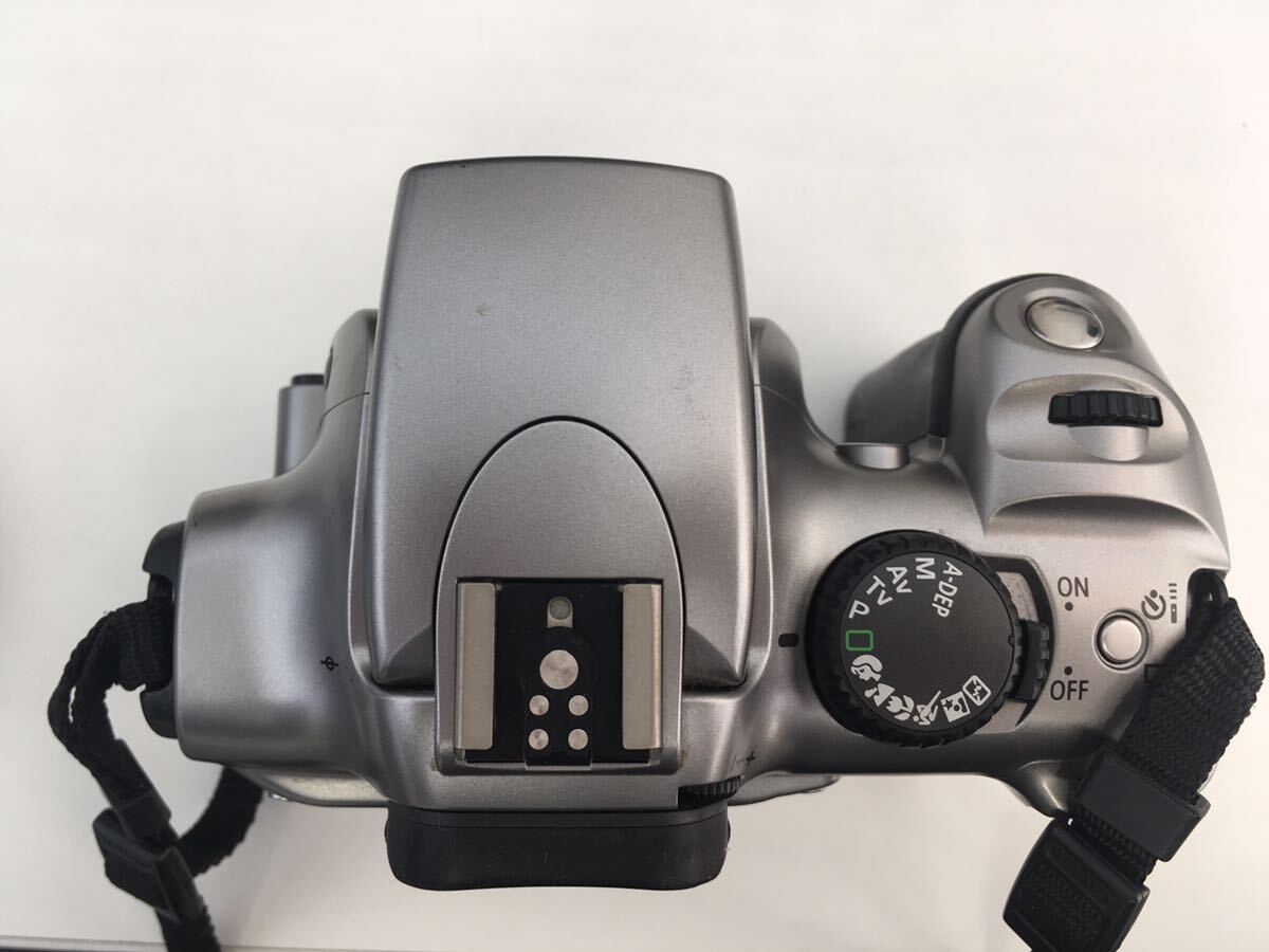 【動作確認済！】Canon キャノン EOS Kiss Digital ZOOM LENS EF-S 18-55mm 3.5-5.6 USM予備バッテリーおまけ付きの画像7