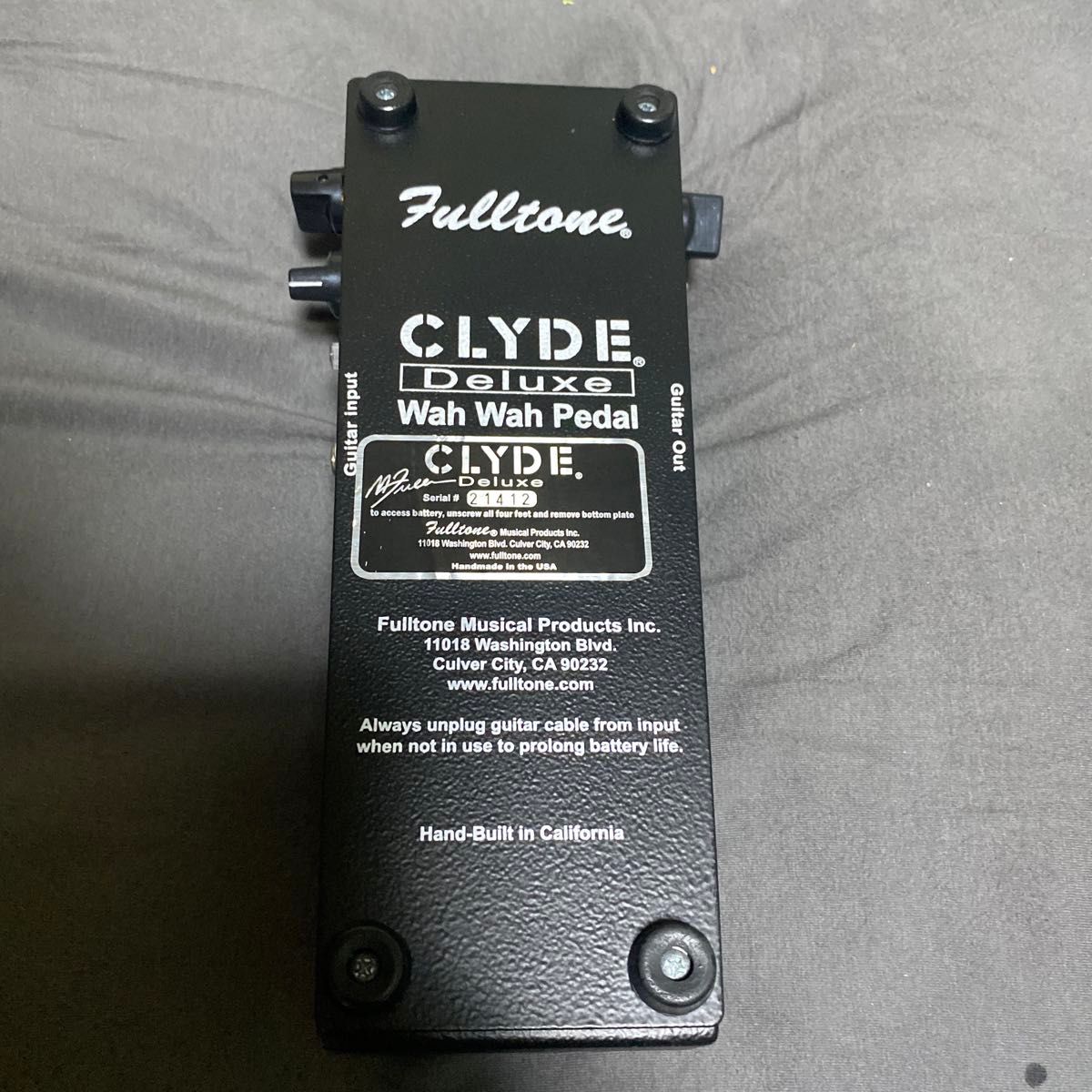 値下げはしません。　FULLTONE CRYDE Deluxe フルトーン