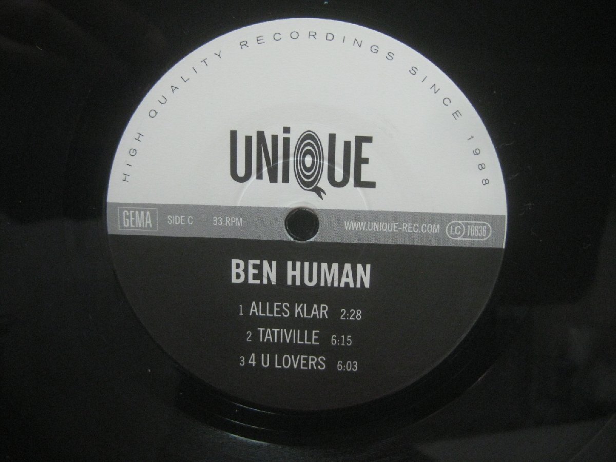 ベン・ヒューマン / Ben Human / Go Human Not Ape! ◆LP8631NO OWP◆LP_画像4