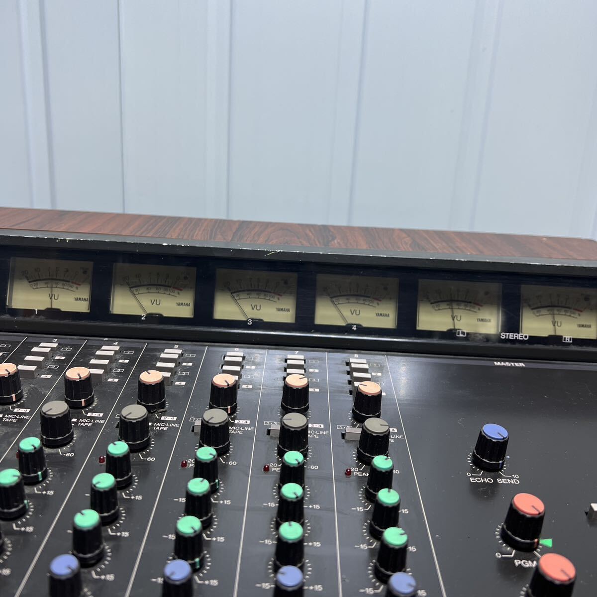 YAMAHA ヤマハ RECORDING MIXER RM804 レコーディングミキサー JUNK ジャンク 現状渡し_画像2