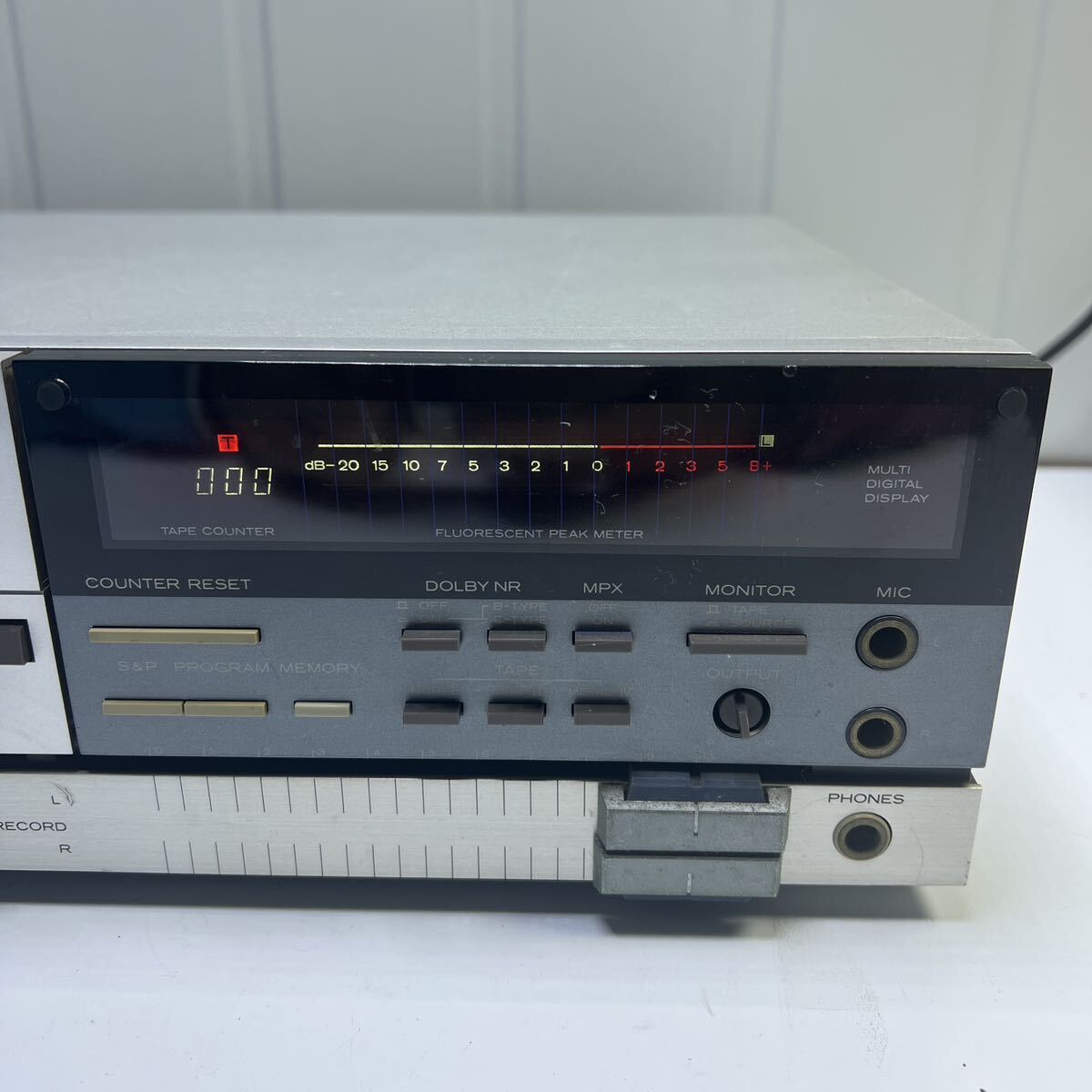 Lo-D ローディ 日立 STEREO CASSETTE DECK D-8 現状品_画像3