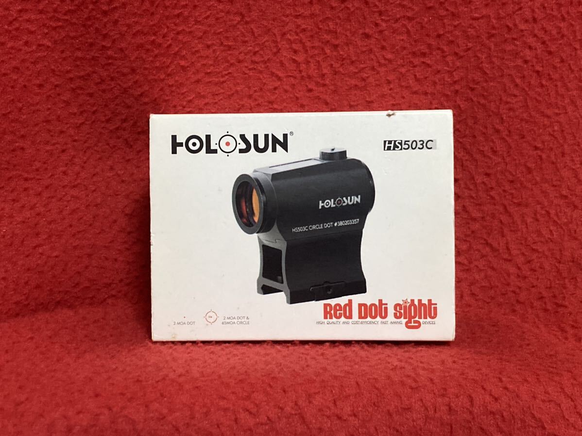 実物 holosun hs503c ドットサイト t1 ホロサン_画像1