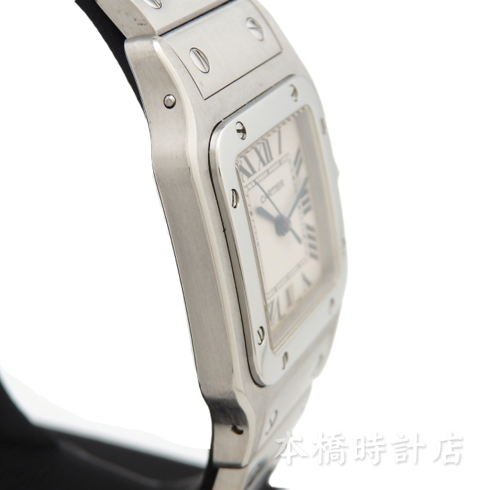 【中古】カルティエ　CARTIER　サントスガルベLM　W20060D6　クォーツ　点検・電池交換済み_画像4