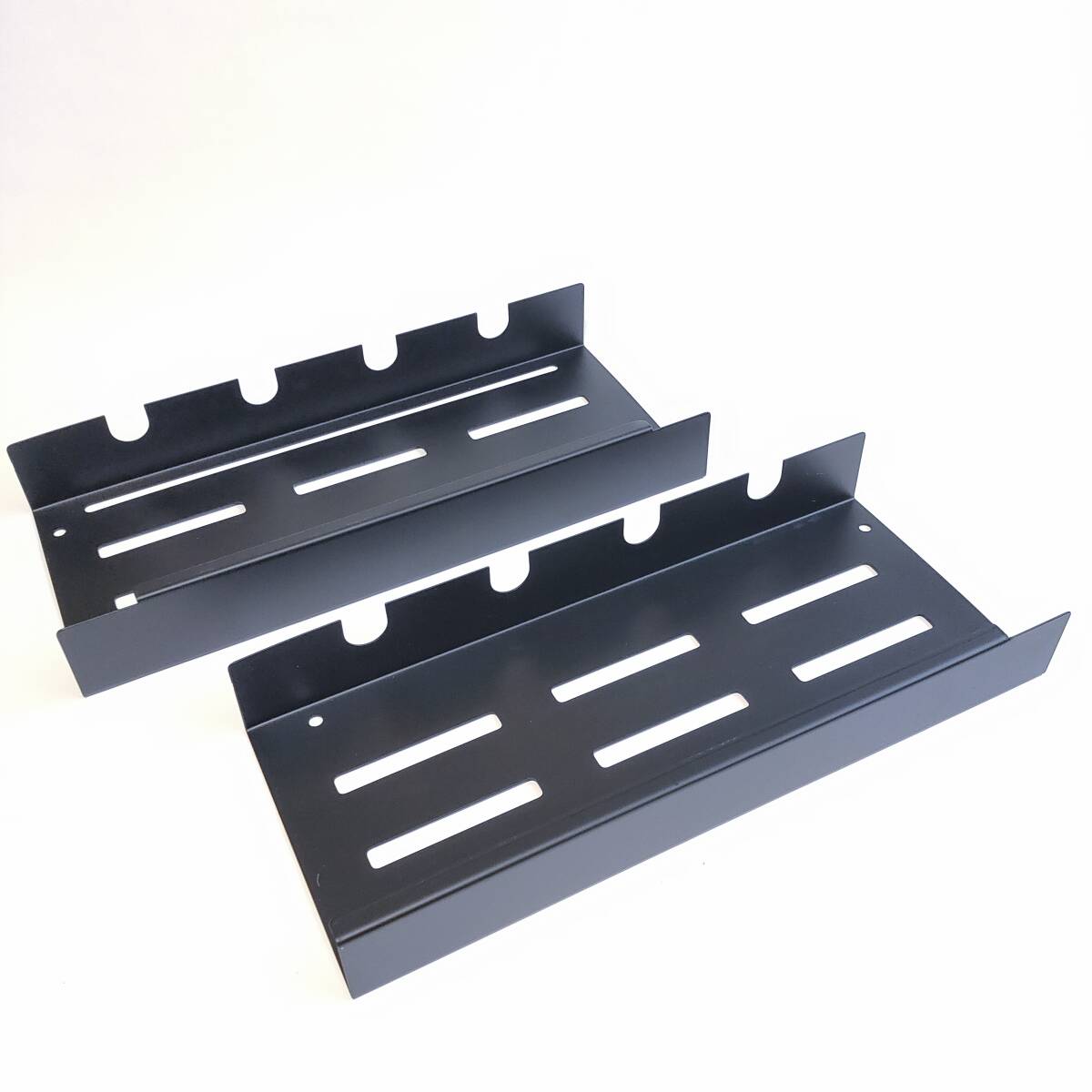 [ one jpy start ]GAWOOW cable tray desk under wiring tray flexible type black [1 jpy ]AKI01_2574