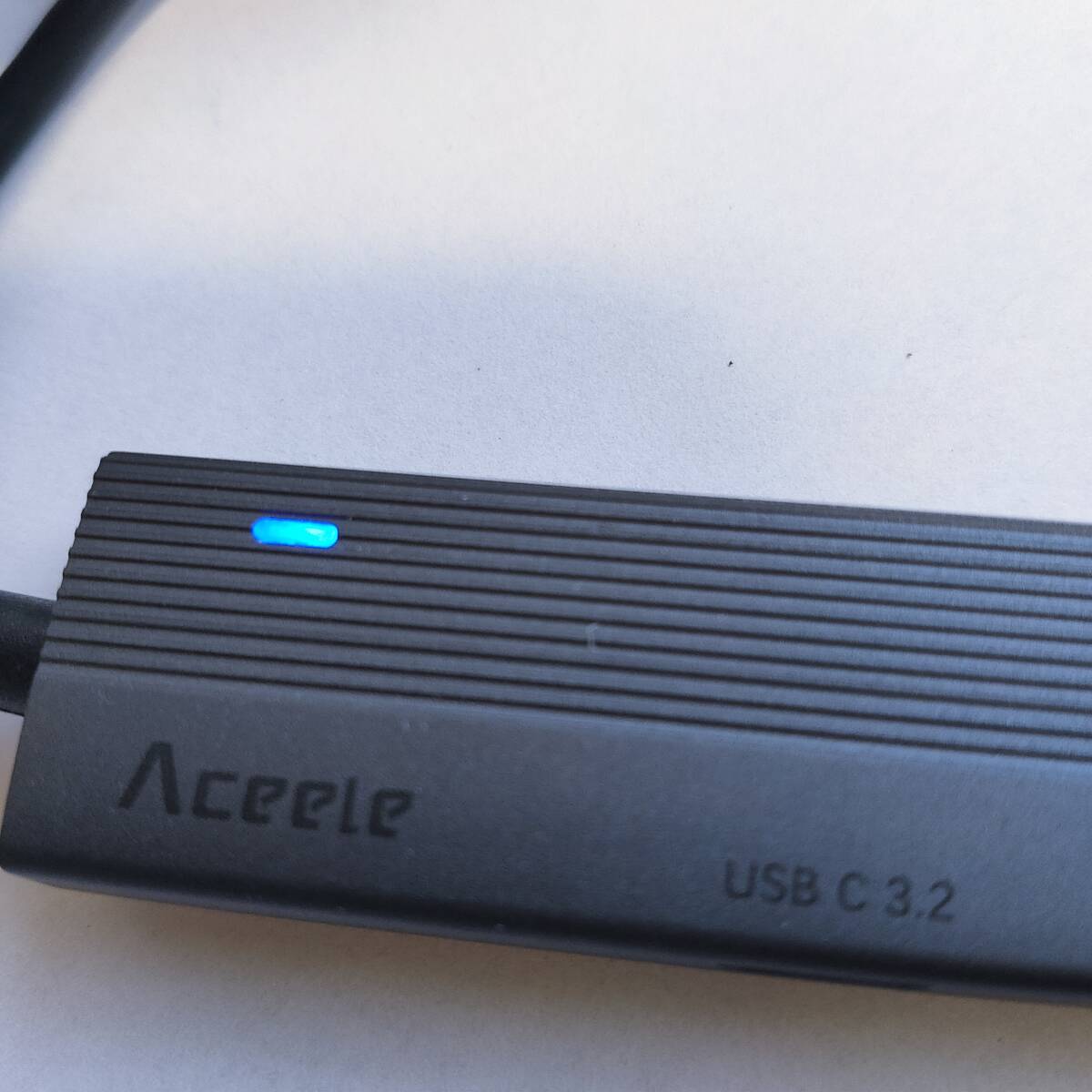 「一円スタート」Aceele USB C 3.2 ハブ 5in1 AC01-00054「1円」AKI01_2671_画像3