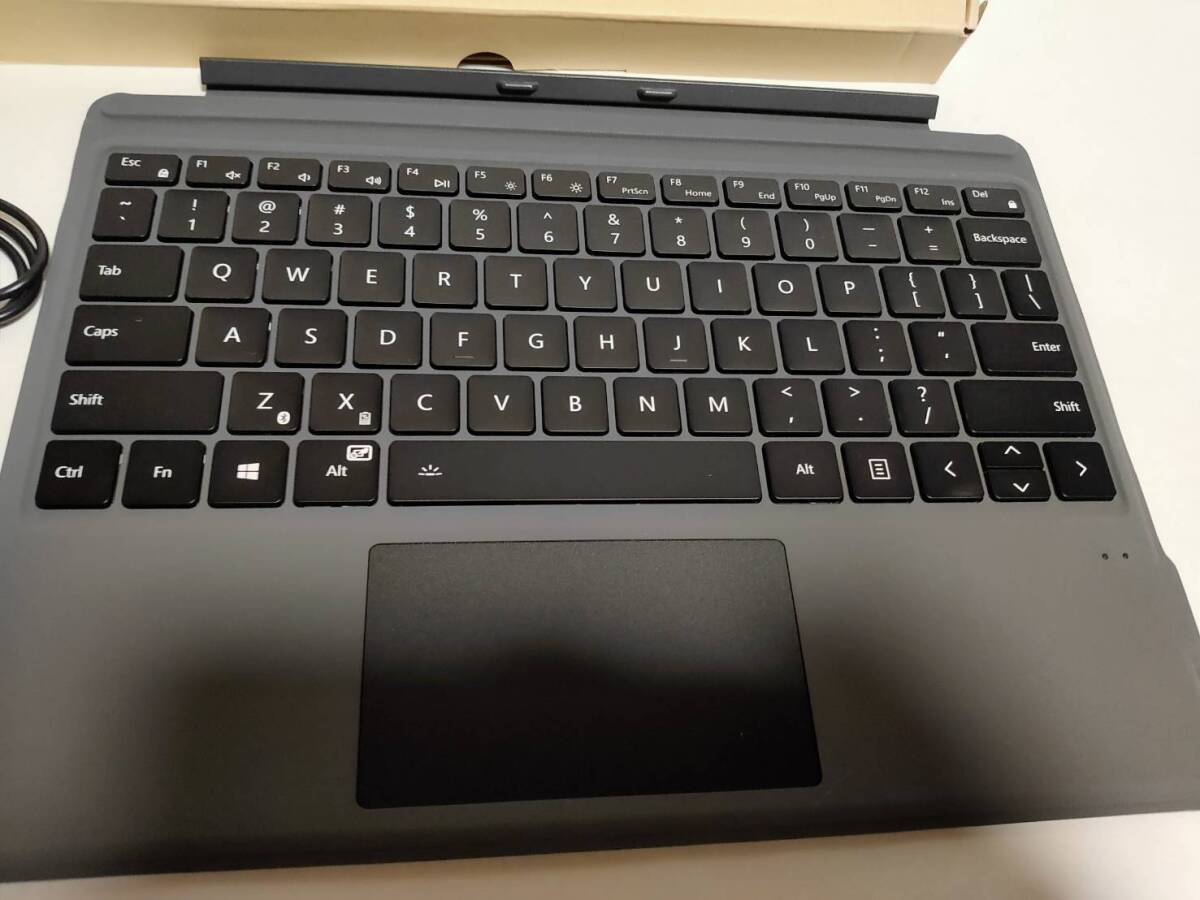 【一円スタート】surface pro 8 キーボード タッチパッド搭載 Surface pro 9 キーボード バックライト付き 1円 HAM01_2720_画像2