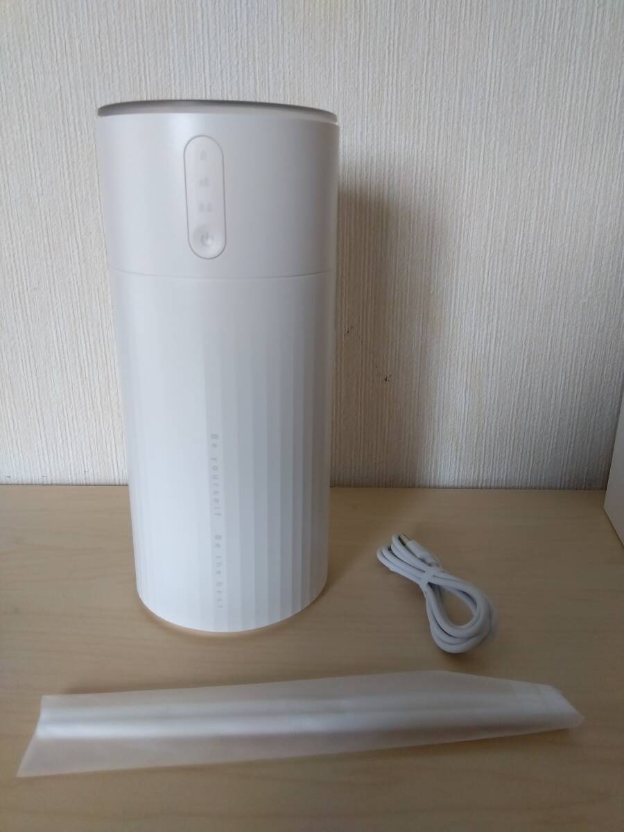 【一円スタート】JISULIFE 小型加湿器 4000mAh ポータブルミニ加湿器 パーソナルクールミスト加湿器 寝室用 静音「1円」 HOS01_0974_画像2