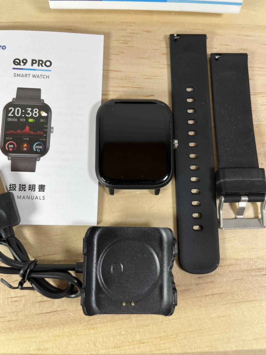 [ один иен старт ]q9pro смарт-часы iPhone соответствует 1.7 дюймовый большой экран smart watch for men 24 вид движение режим [1 иен ]URA01_3238