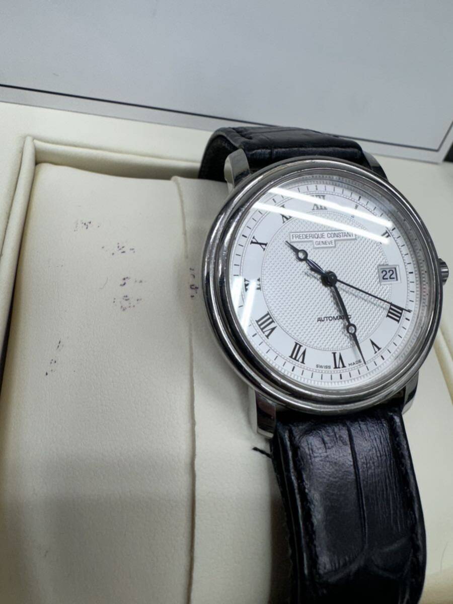 44590-60　美品　ベルトは使用感【FREDERIQUE CONSTANT】フレデリック・コンスタント FC-303/310X3P4/5/6　稼働品風防無傷送料60size_画像9